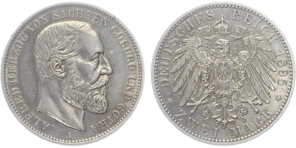 Sachsen - Coburg und Gotha, Alfred, 1893-1900 — 1