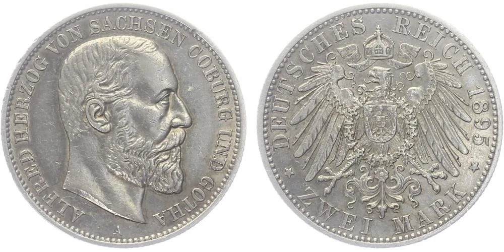 Sachsen - Coburg und Gotha, Alfred, 1893-1900 — 1