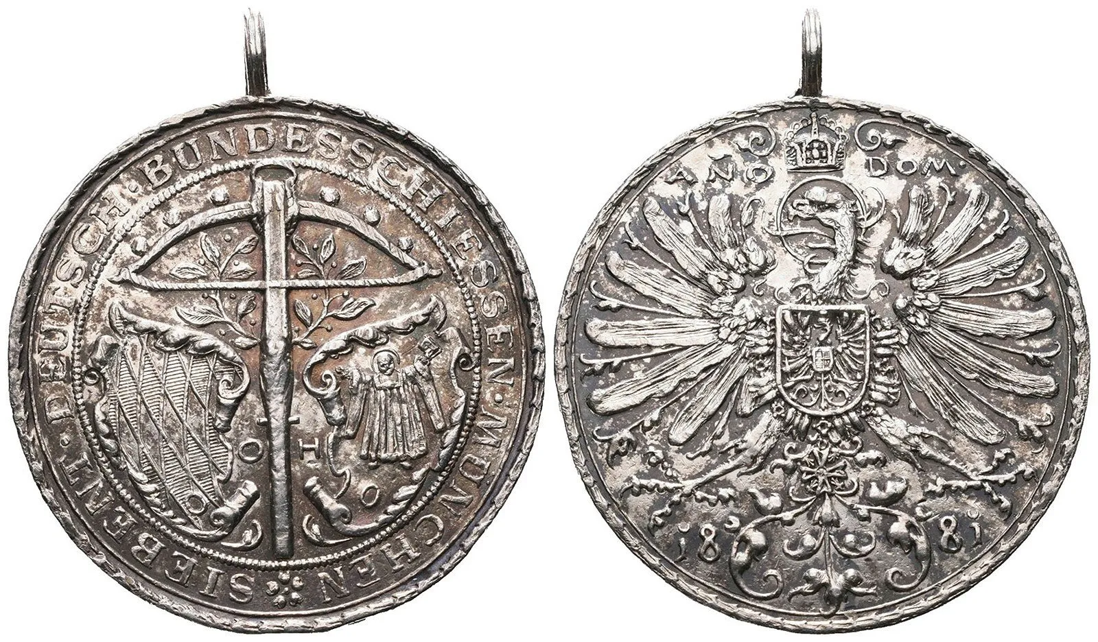 Střelecké medaile - cizina — 1