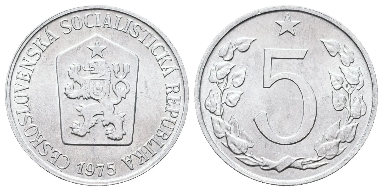 5 Haléř 1975