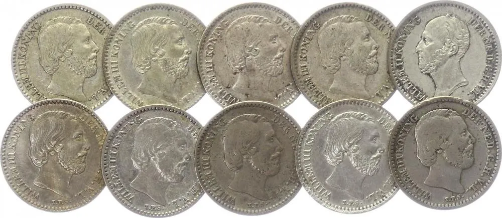 Nizozemí, Willem III., 1849 - 1890 — 1