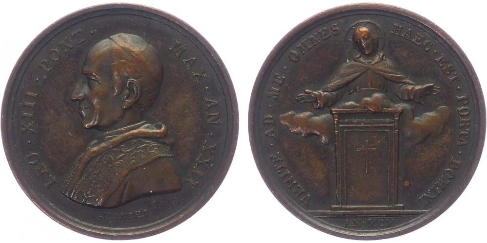Vatikán, Leo XIII., 1878 - 1903 — 1