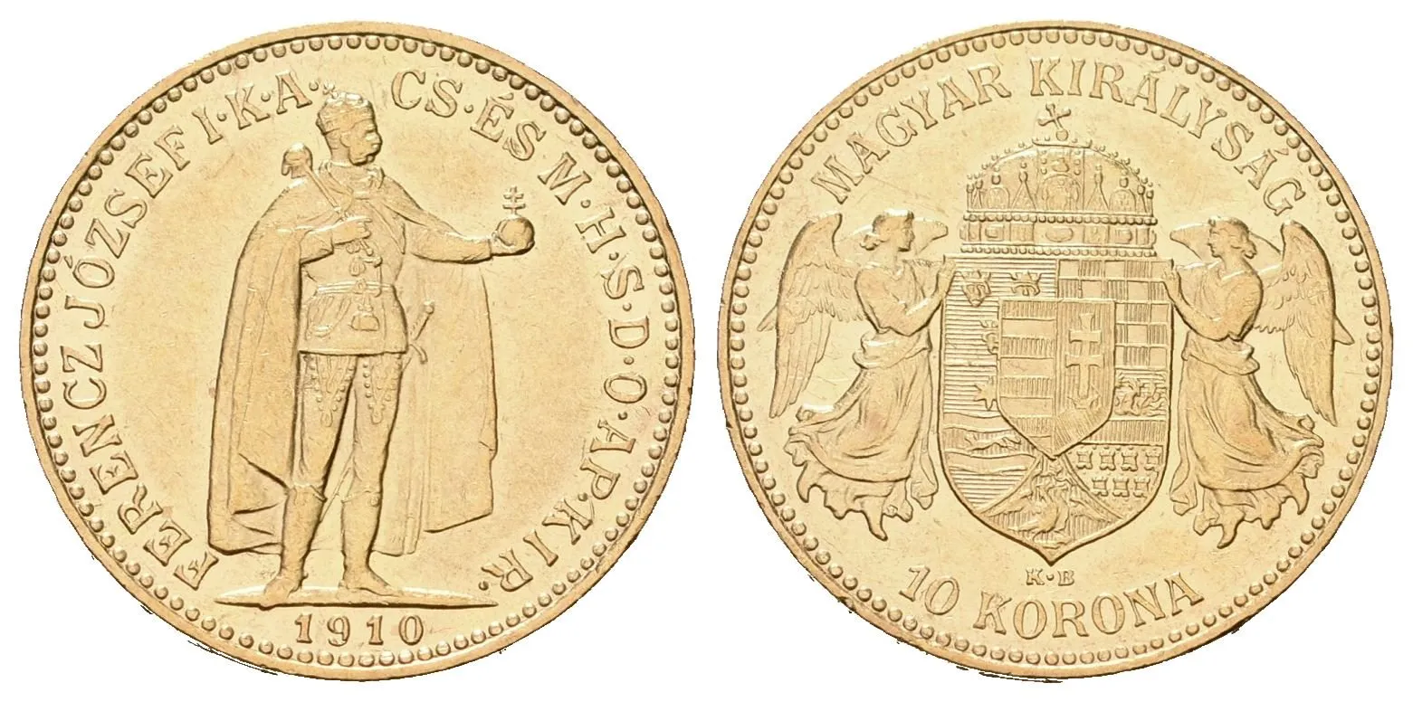 10 Koruna 1910 KB