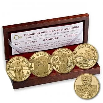 Medaile 2010 - Památná místa České republiky