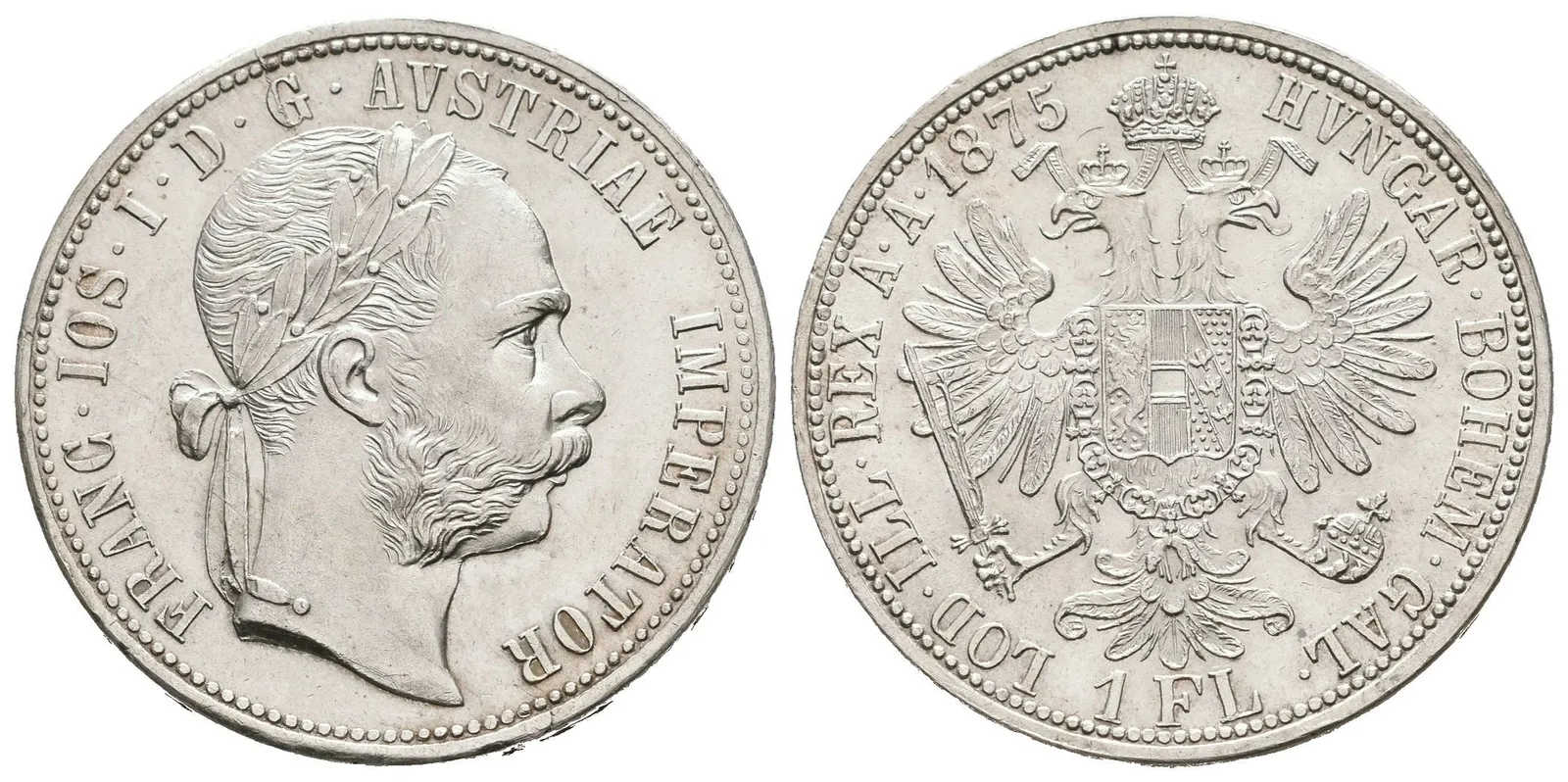 Zlatník 1875, luxusní zachovalost, ražební lesk, nep. rysky — 1