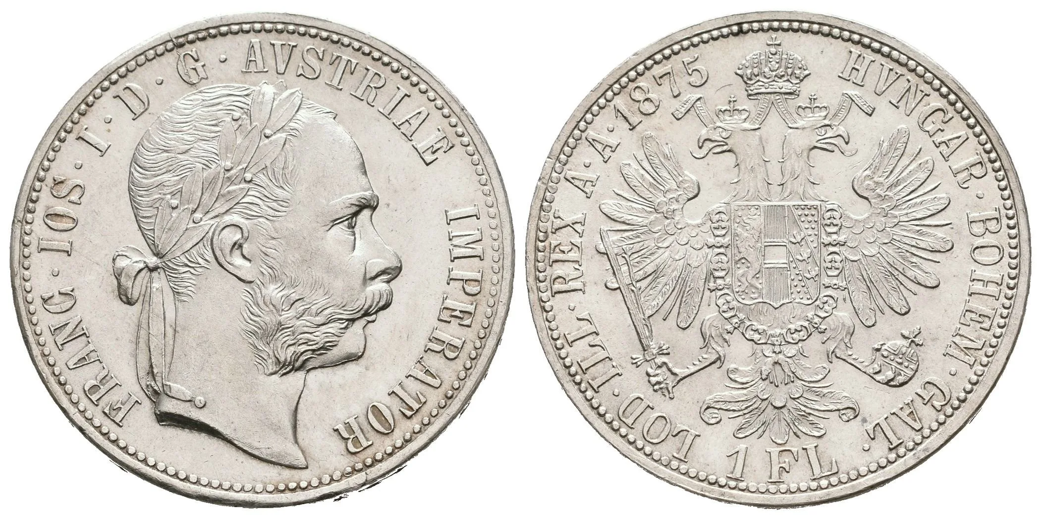 Zlatník 1875, luxusní zachovalost, ražební lesk, nep. rysky — 1