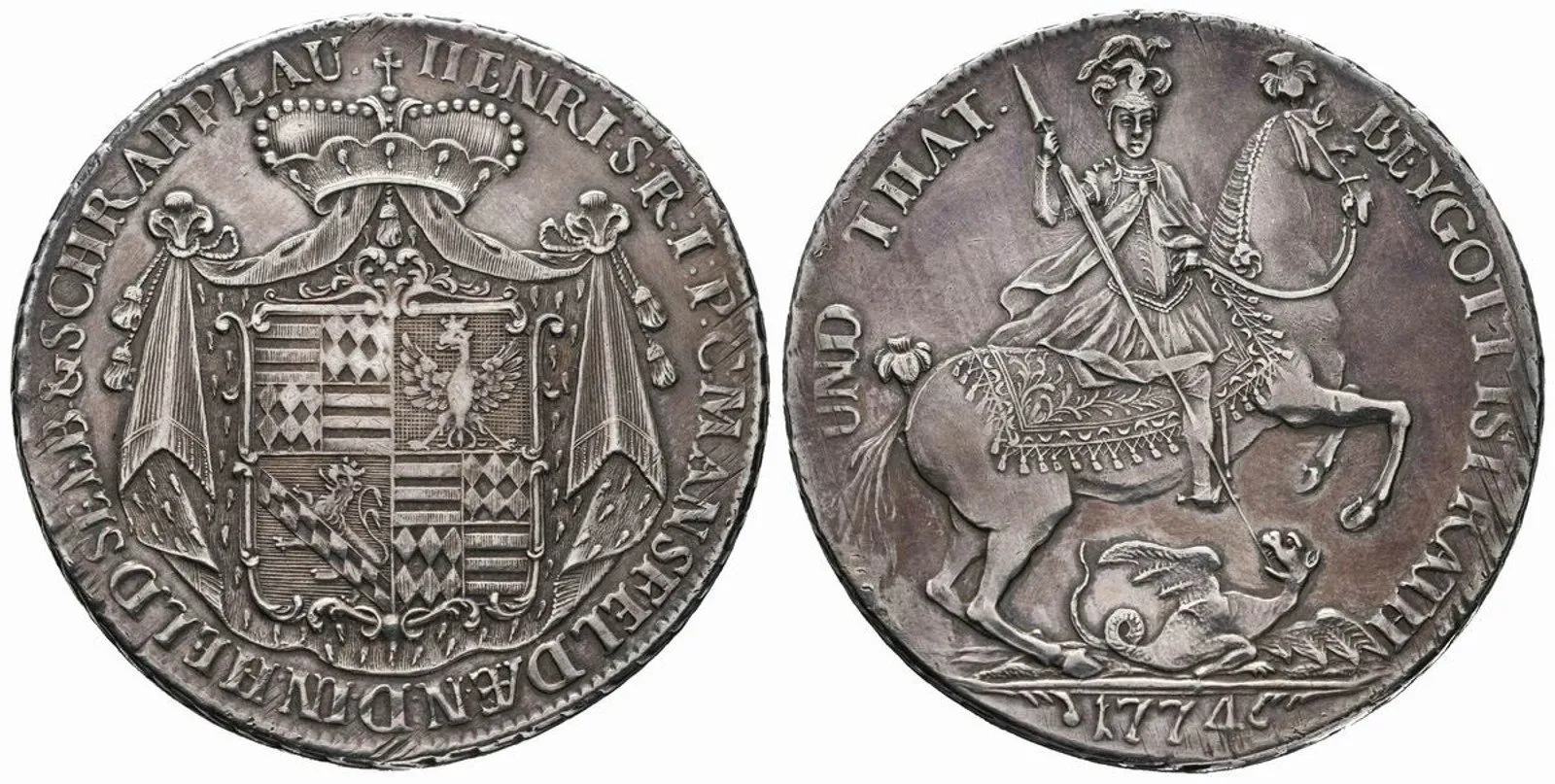 Mansfeld - Bornstedt, Heinrich, 1717 - 1780 — 1