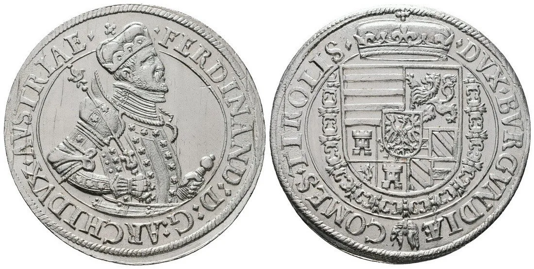 Arcivévoda Ferdinand Tyrolský, 1564 - 1595 — 1