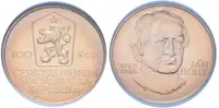 100 Kčs 1985 - Ján Hollý, PROOF