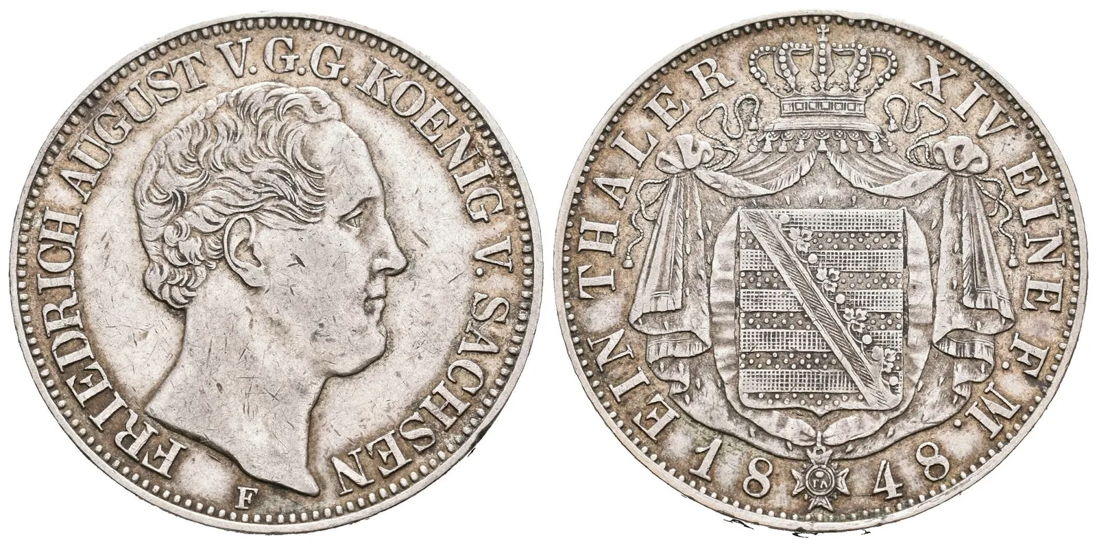 Sasko, Tolar 1848