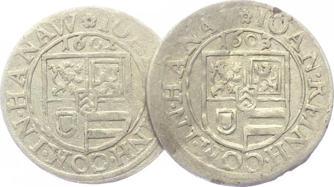 Hanau - Lichtenberg, Johann Reinhard, 1599 - 1625 — 1