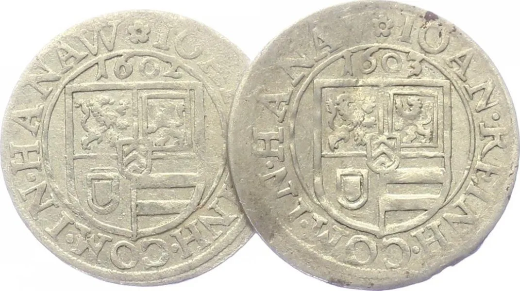 Hanau - Lichtenberg, Johann Reinhard, 1599 - 1625 — 1