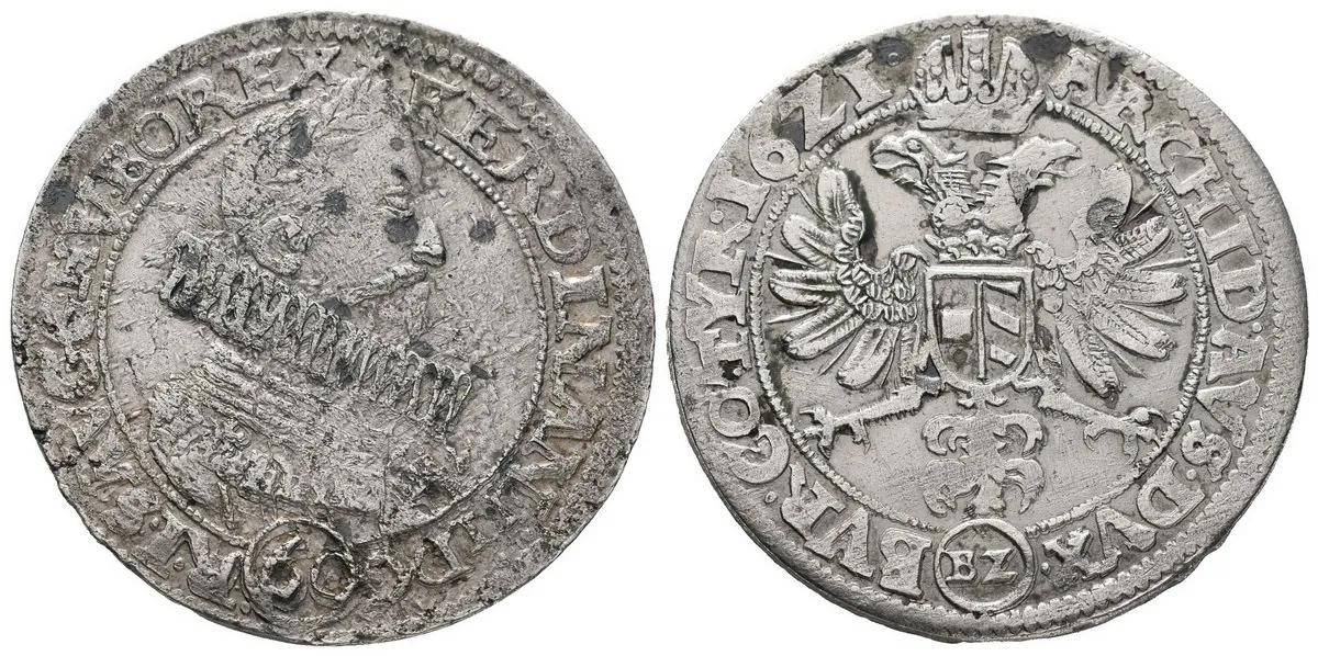 Ferdinand II., 1619 - 1637 (Mince kiprová) — 1