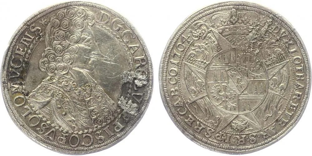 Olomouc - biskupství, Karel III. Lotrinský, 1695 - 1711 — 1