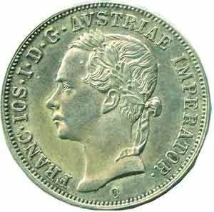 Konvenční měna, 1848 - 1857 — 1