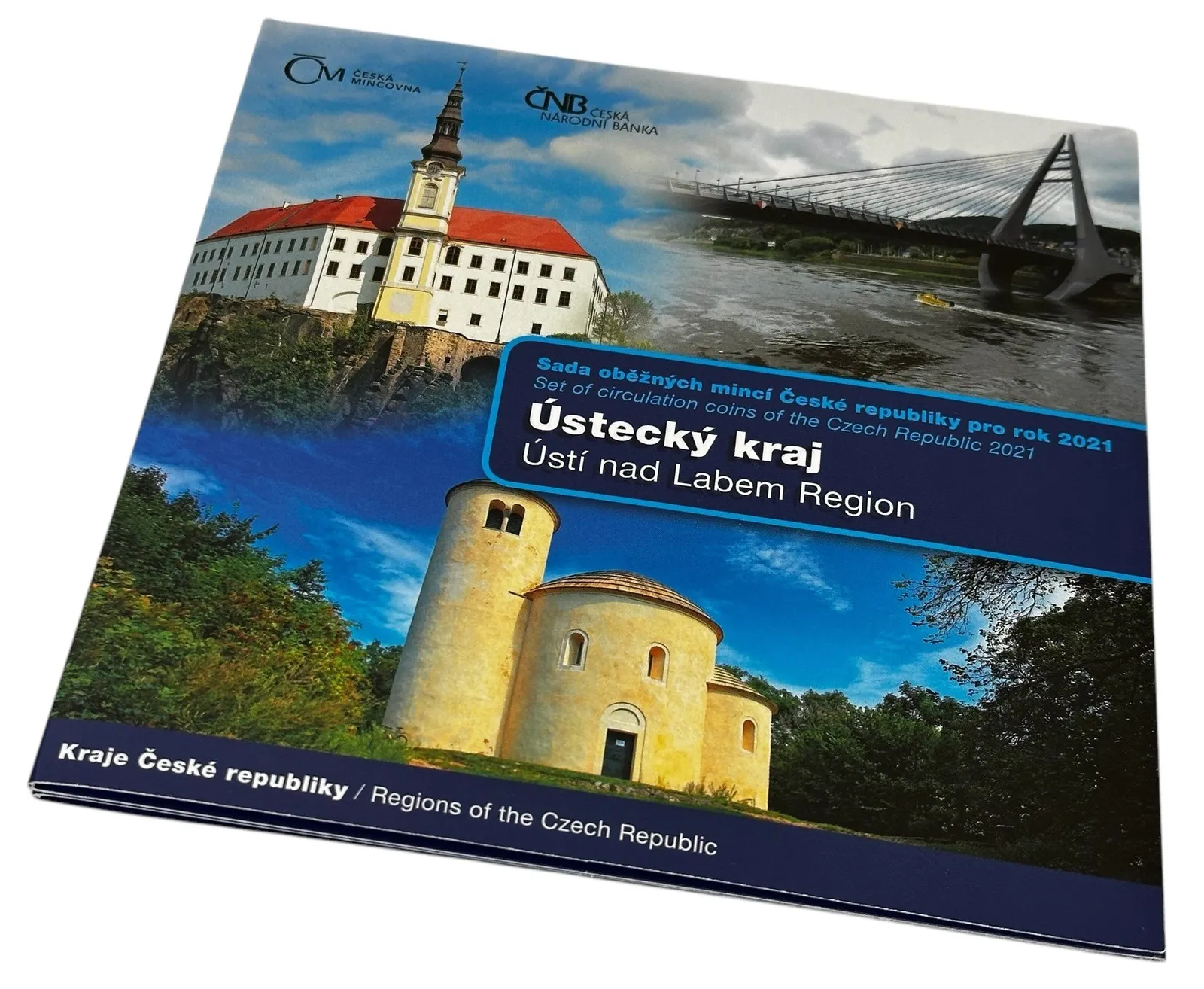 Ročníková sada mincí 2021 - Ústecký kraj