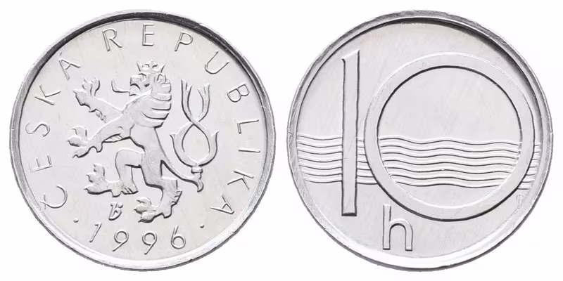 10 Haléř 1996