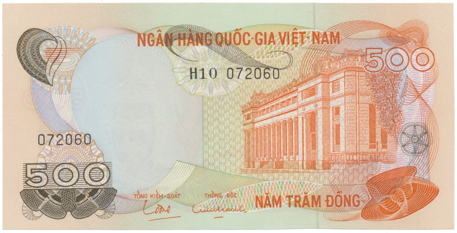 Jižní Vietnam, 500 Dong (1970), P.28a