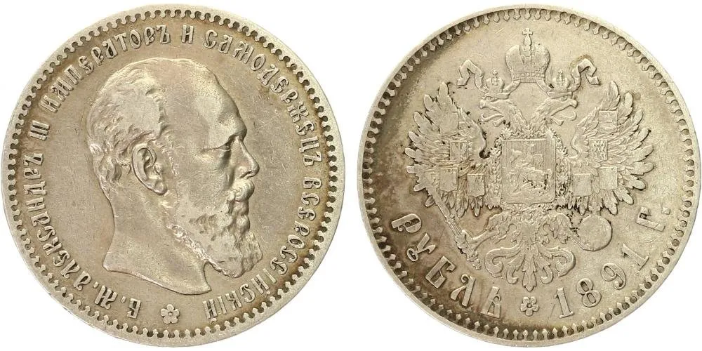 Rusko, Alexander III., 1881 - 1894 — 1