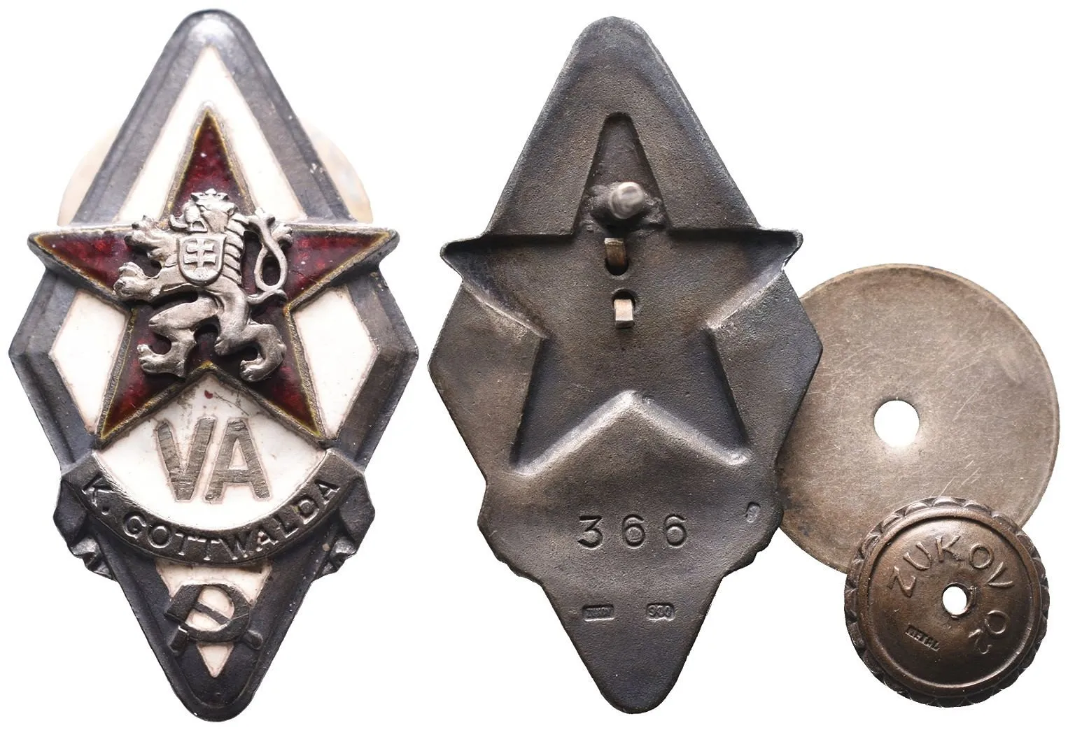 Československo - odznaky vojenských škol — 1