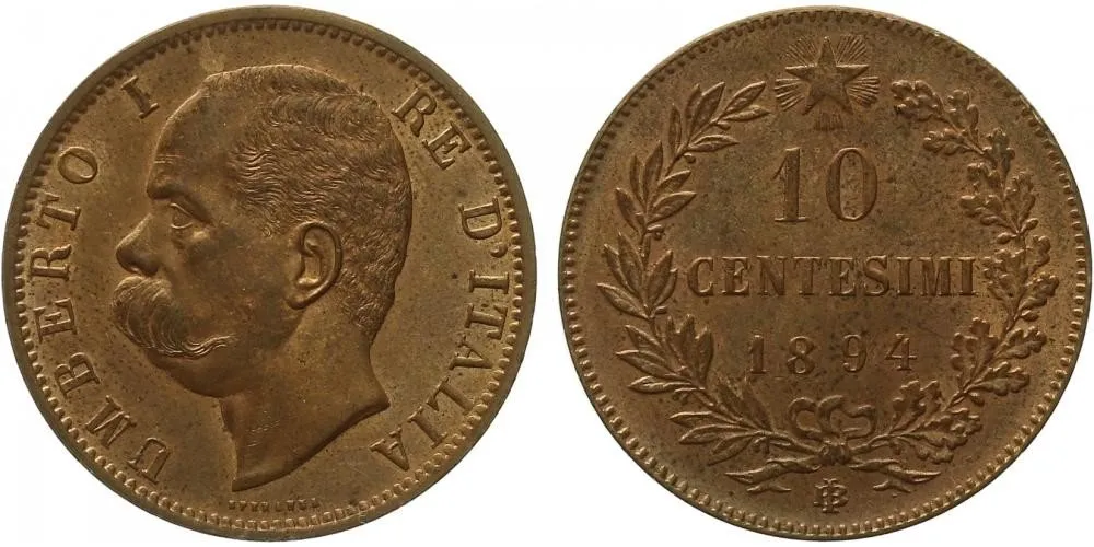 Itálie, Umberto I., 1878 - 1900 — 1