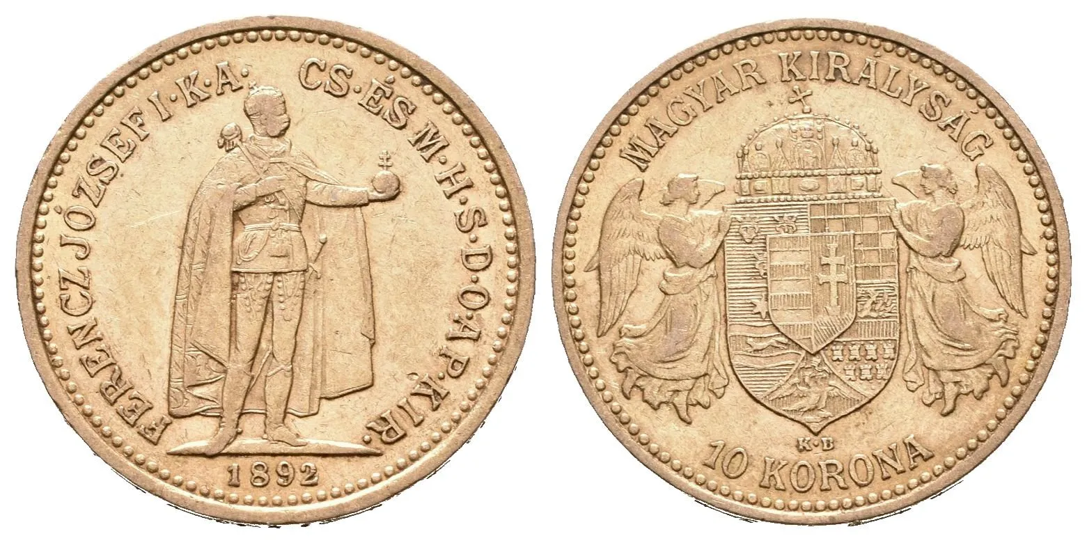 10 Koruna 1892 KB