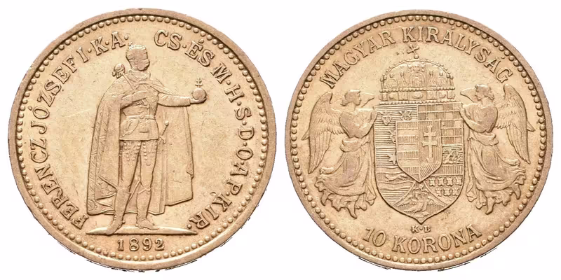 10 Koruna 1892 KB