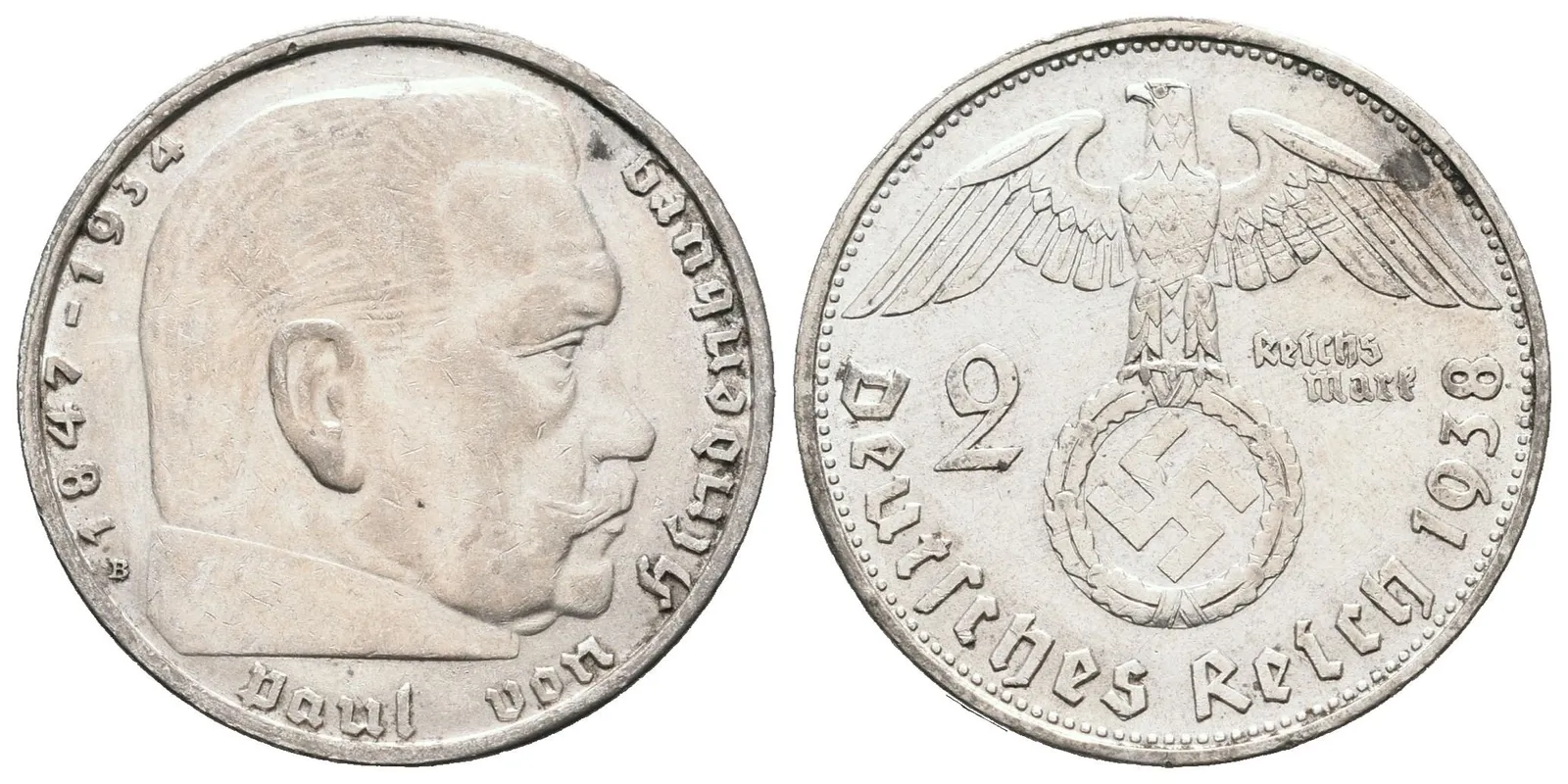 III. říše, 2 Marka 1938 B