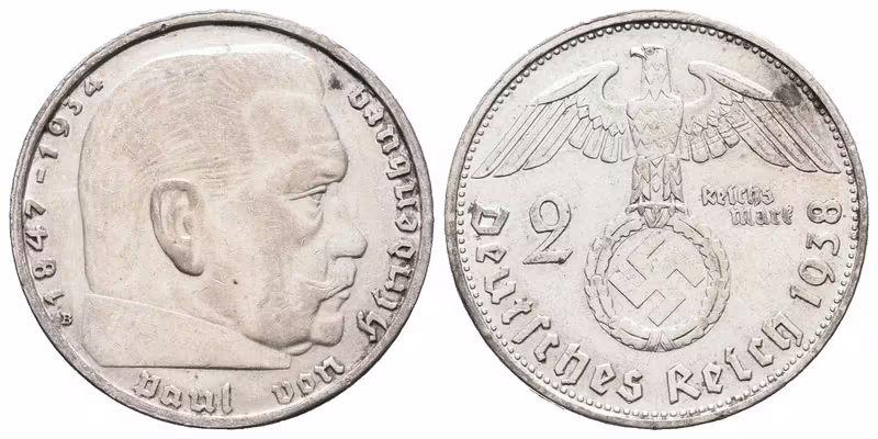 III. říše, 2 Marka 1938 B