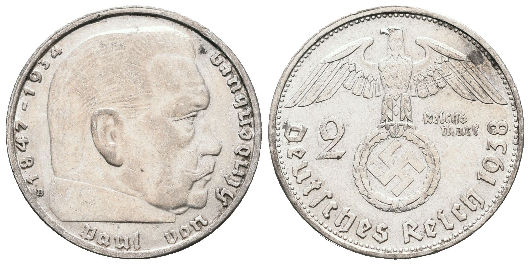 III. říše, 2 Marka 1938 B