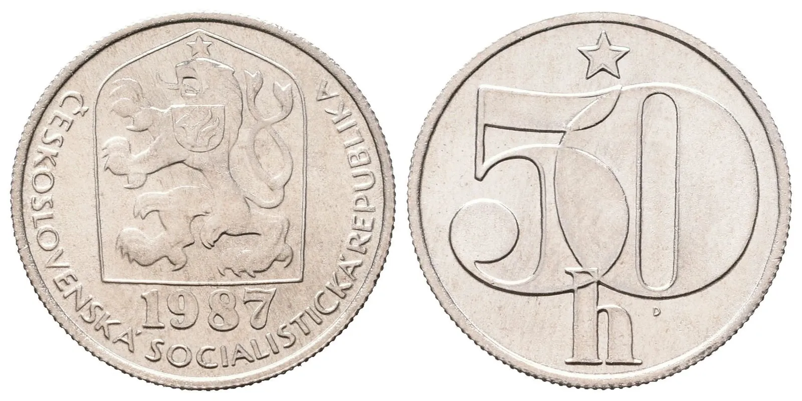 50 Haléř 1987