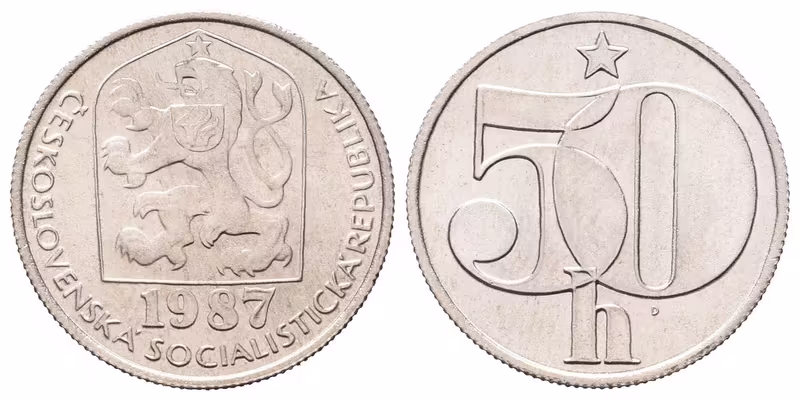 50 Haléř 1987