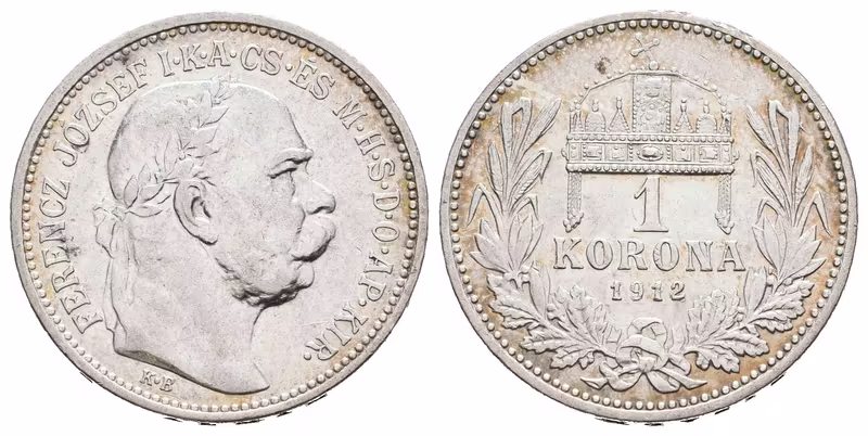 1 Koruna 1912 KB