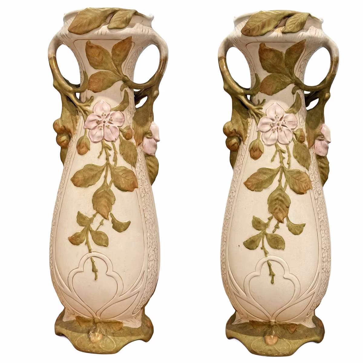 Velké porcelánové vázy Royal Dux
