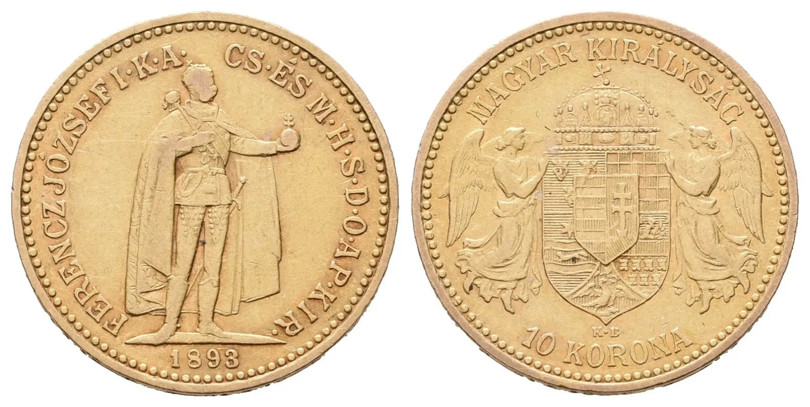 10 Koruna 1893 KB