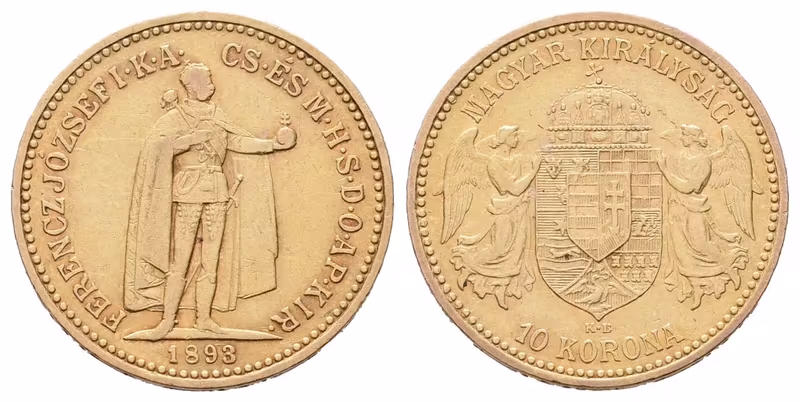 10 Koruna 1893 KB