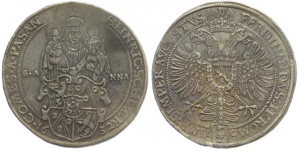 Šlik Jindřich, 1612 - 1650 — 1