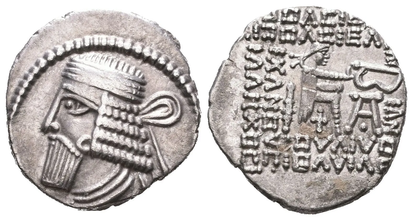 Drachma, Ecbatana, Mitchiner 654, Sellwood 70.13 (3,58 g), krásná zachovalost, — 1