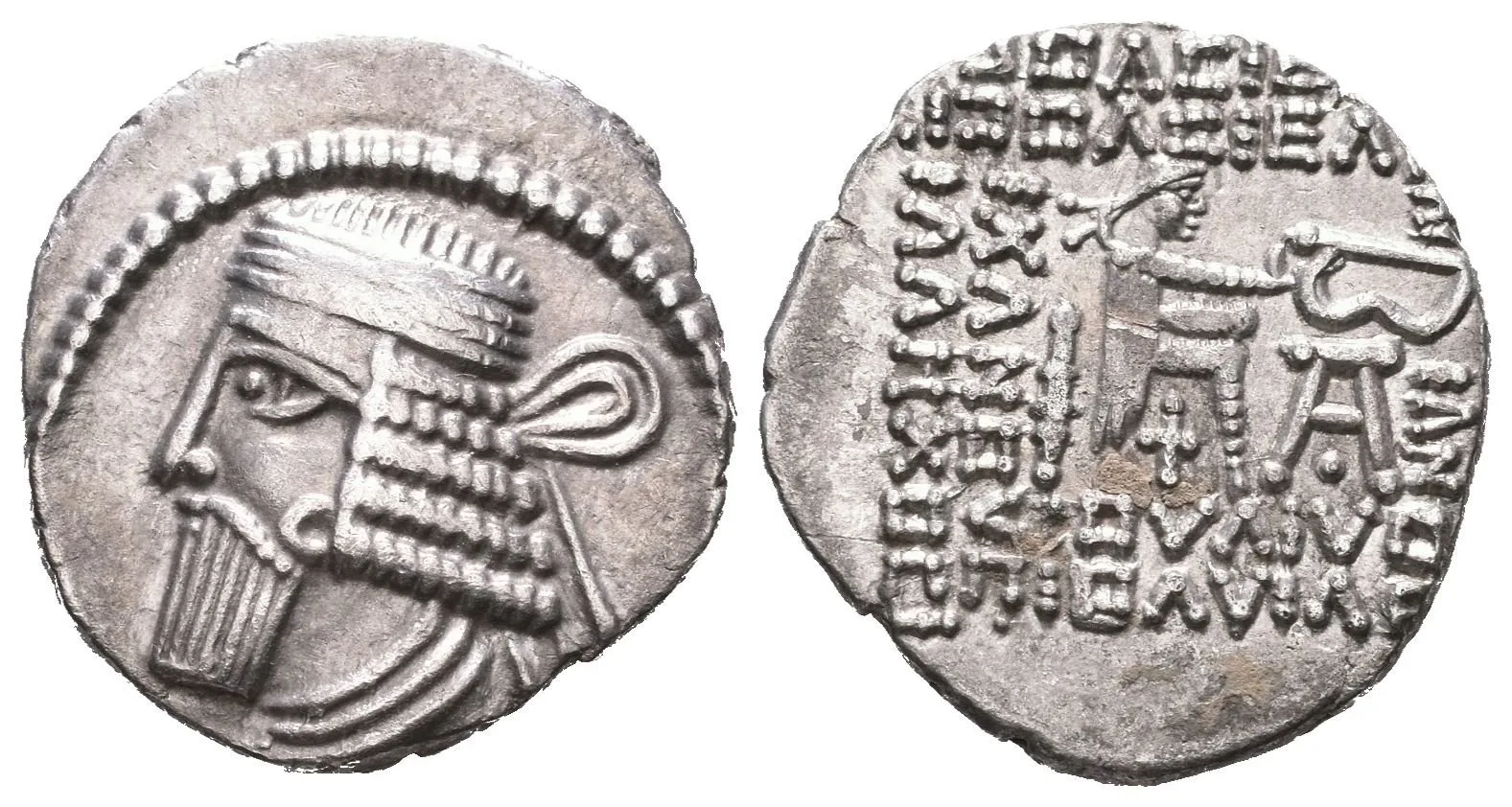 Drachma, Ecbatana, Mitchiner 654, Sellwood 70.13 (3,58 g), krásná zachovalost, — 1