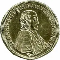 Olomouc - biskupství, Jakub Arnošt Liechtenstein, 1738 - 1745 — 1