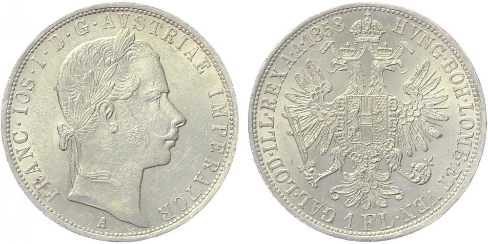 Rakouská a spolková měna, 1857 - 1892 — 1