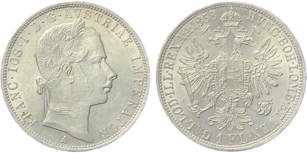 Rakouská a spolková měna, 1857 - 1892 — 1
