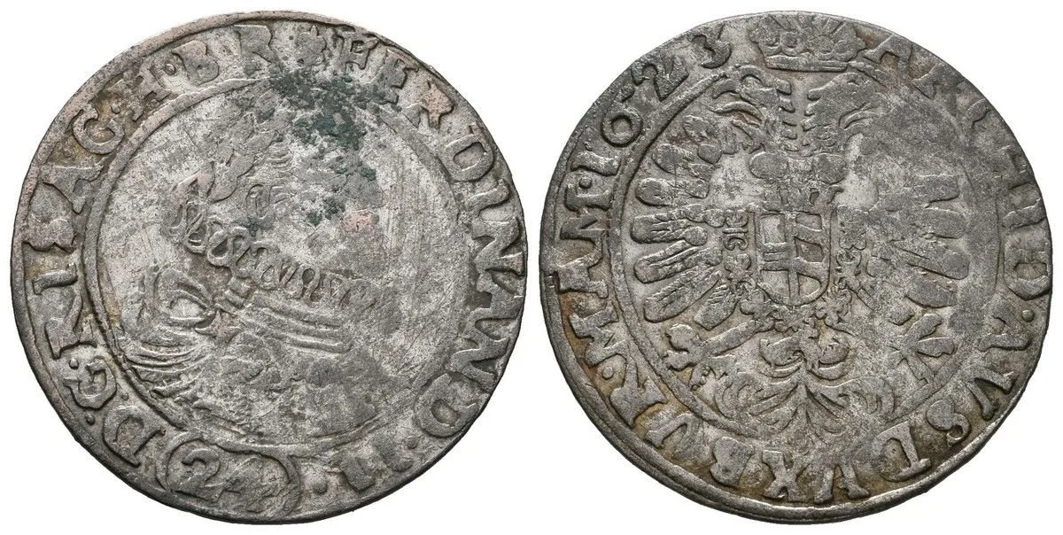 Ferdinand II., 1619 - 1637 (Mince kiprová) — 1