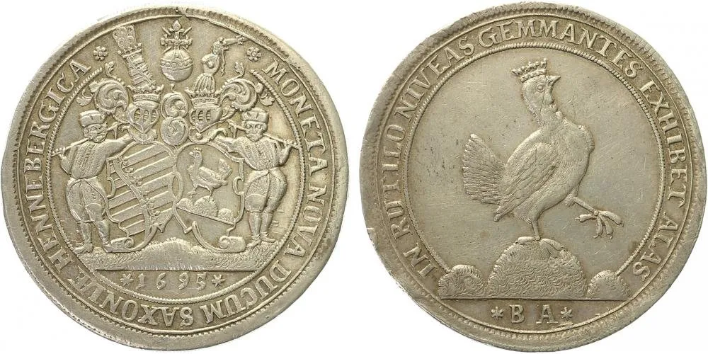 Henneberg, Johann Ernst von Sachsen-Weimar, 1683 - 1707 — 1
