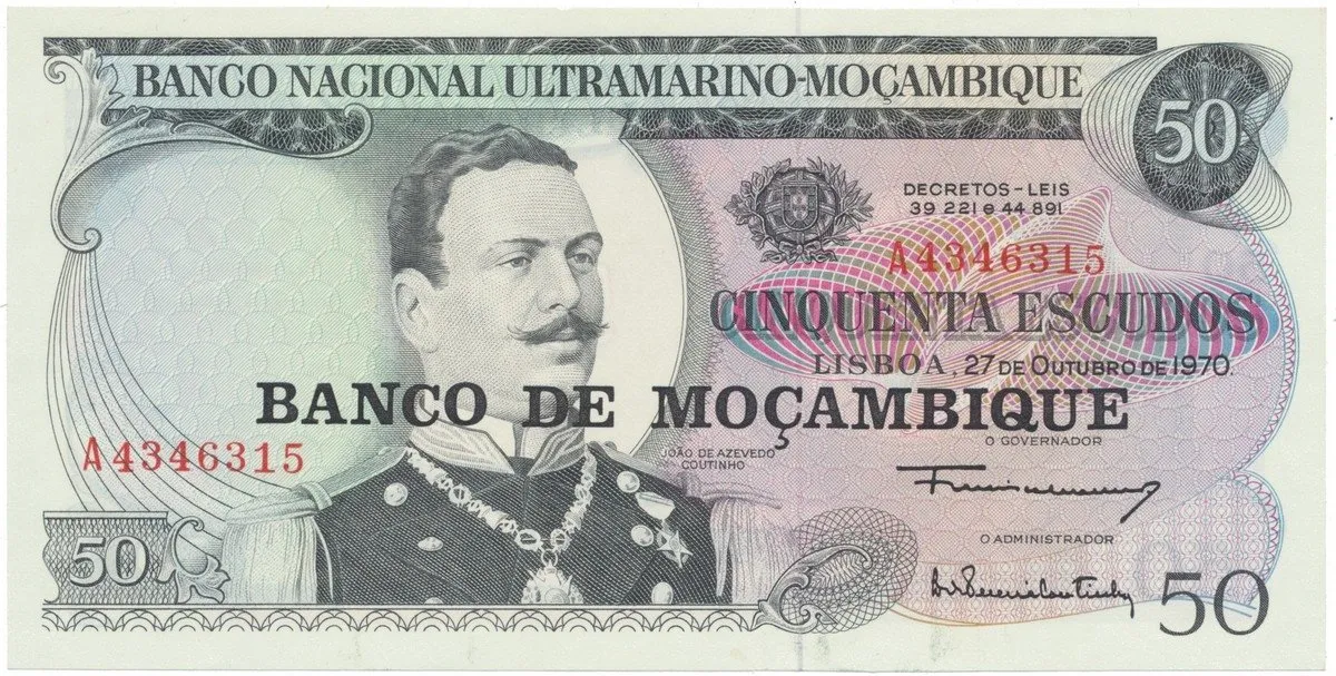 Mosambik, 50 Escudos (1976), P.116