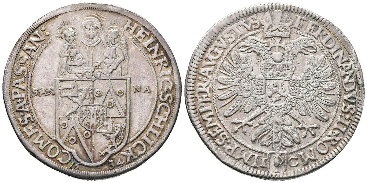Šlik Jindřich, 1612 - 1650 — 1