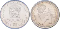 500 Kčs 1983 - Národní divadlo v Praze, PROOF