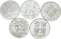 200 Kč 2002 - Zdislava z Lemberka, Emil Holub, Jiří z Poděbrad, Mikoláš Aleš, — 2