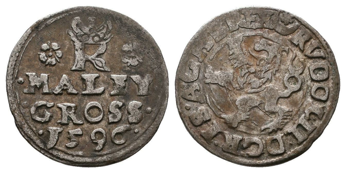 Rudolf II., Malý groš 1596, Jáchymov