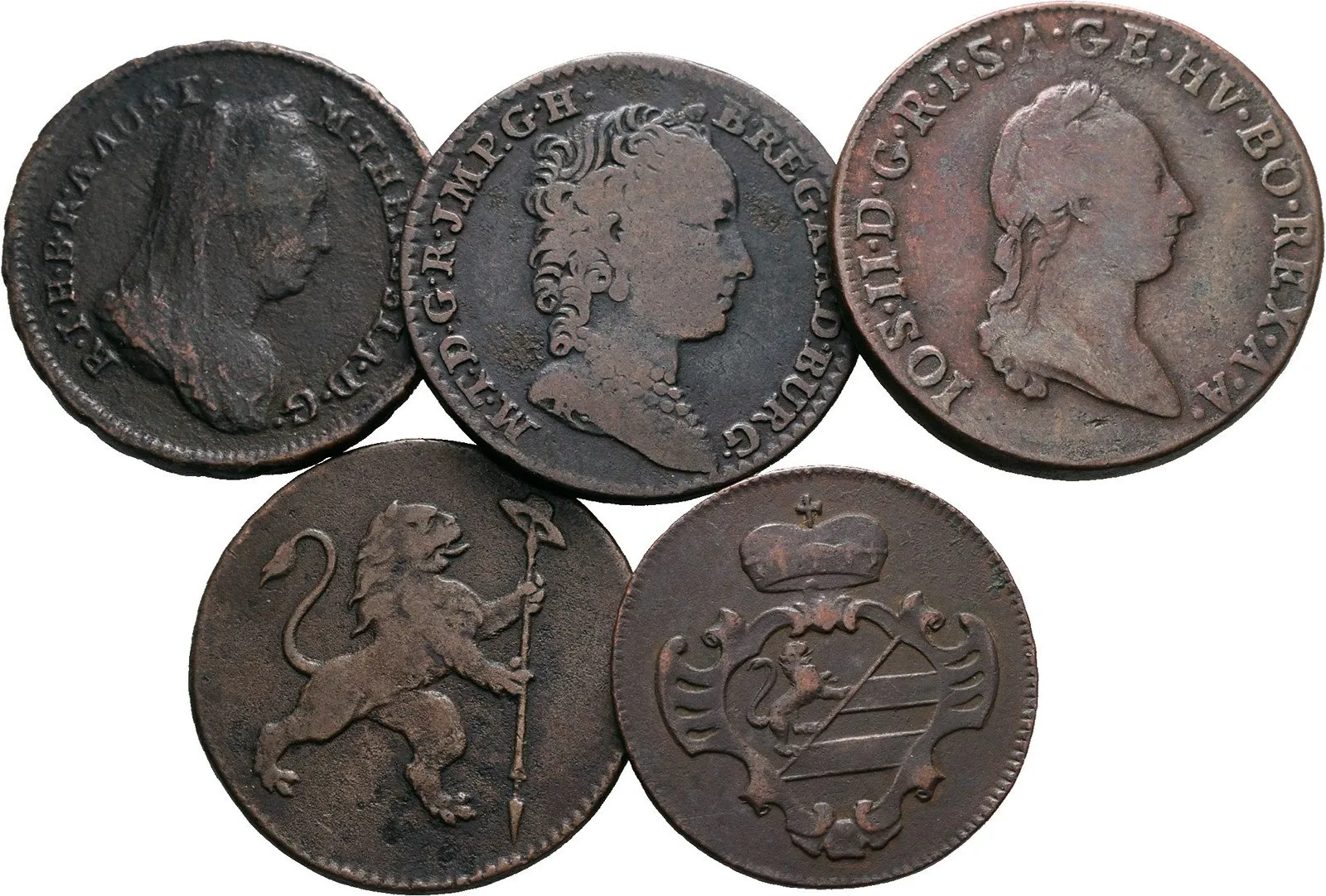 Marie Terezie, 1740 - 1780 — 1